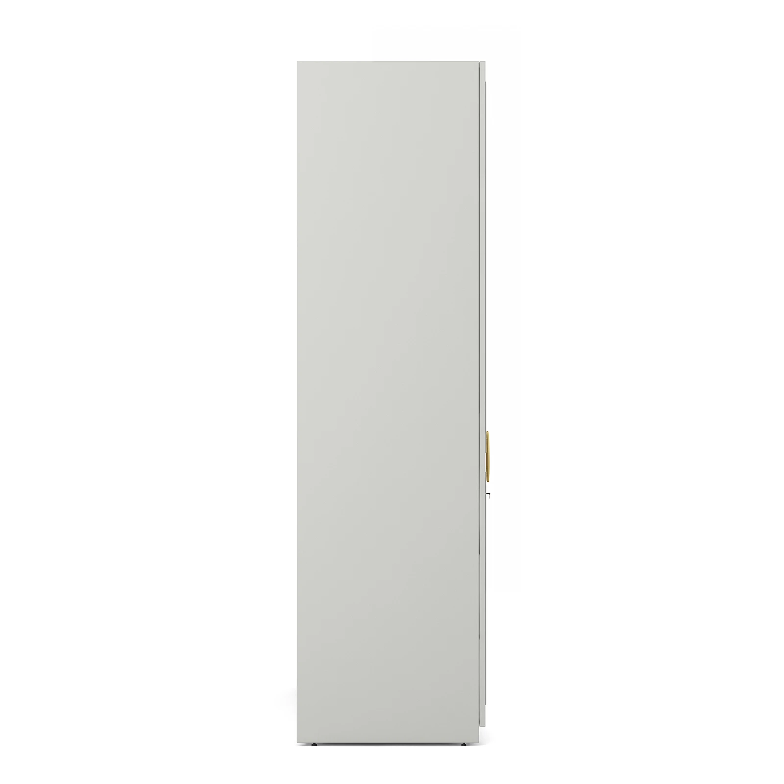 Akira 4 Door Wardrobe Without Mirror- Pumik Grey